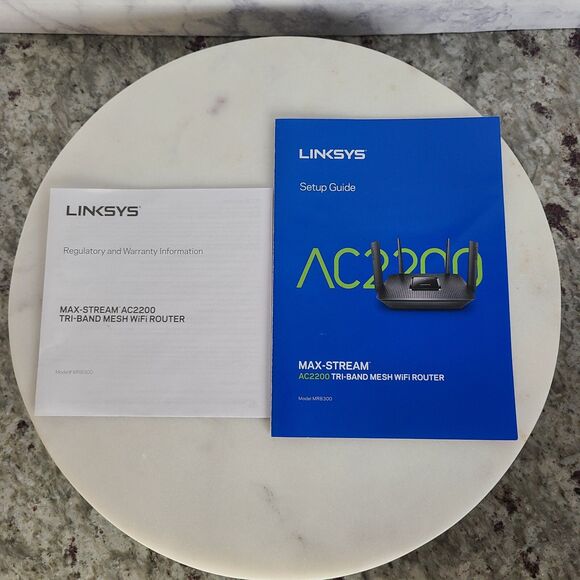 Linksys MR8300 Tri-Band Mesh AC2000 Wi-Fi Router - Black - Picture 6 of 7
